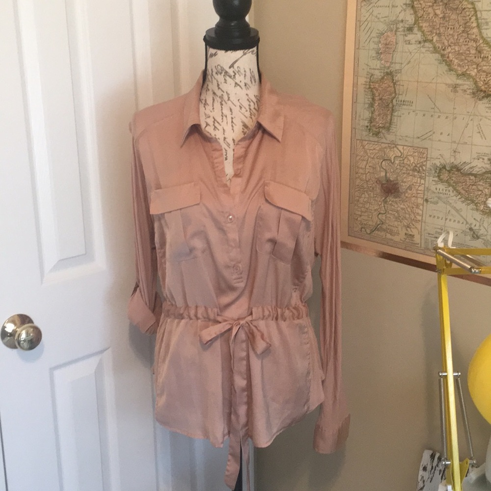 New York & Co. Long sleeve blouse